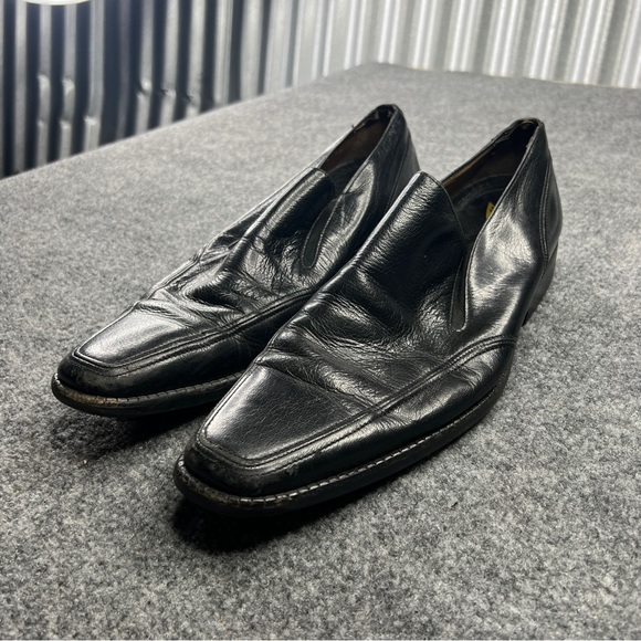 MARCELLO TOSHI BLACK DRESS SHOE US SIZE 9.5 - Picture 5 of 12